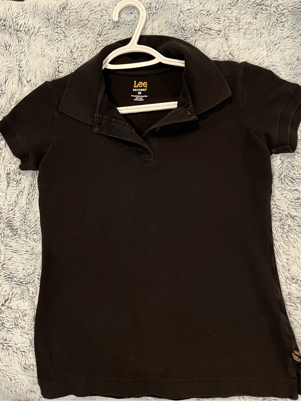 Black Polo Tee